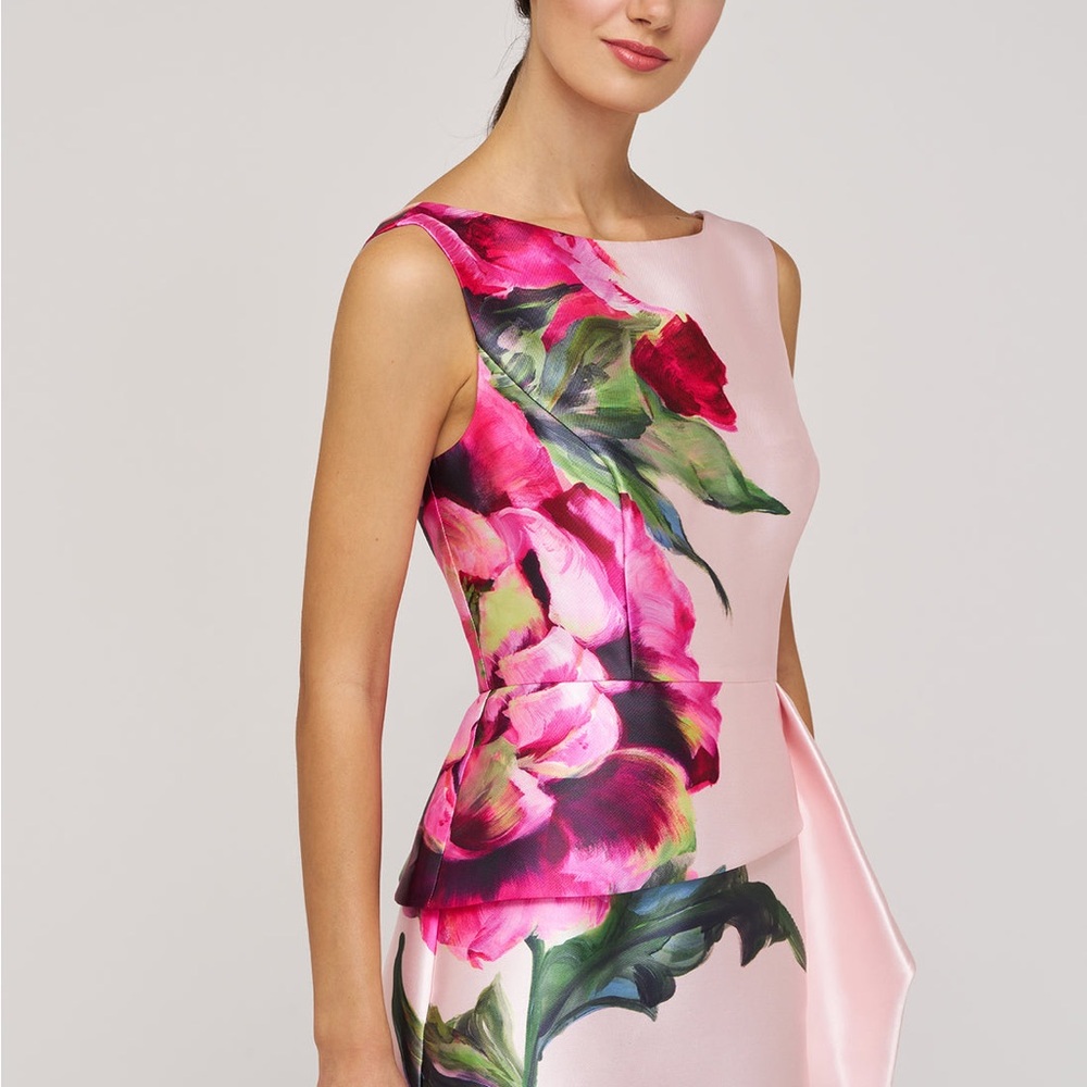 Elegant Luciana Column elegant floral gown